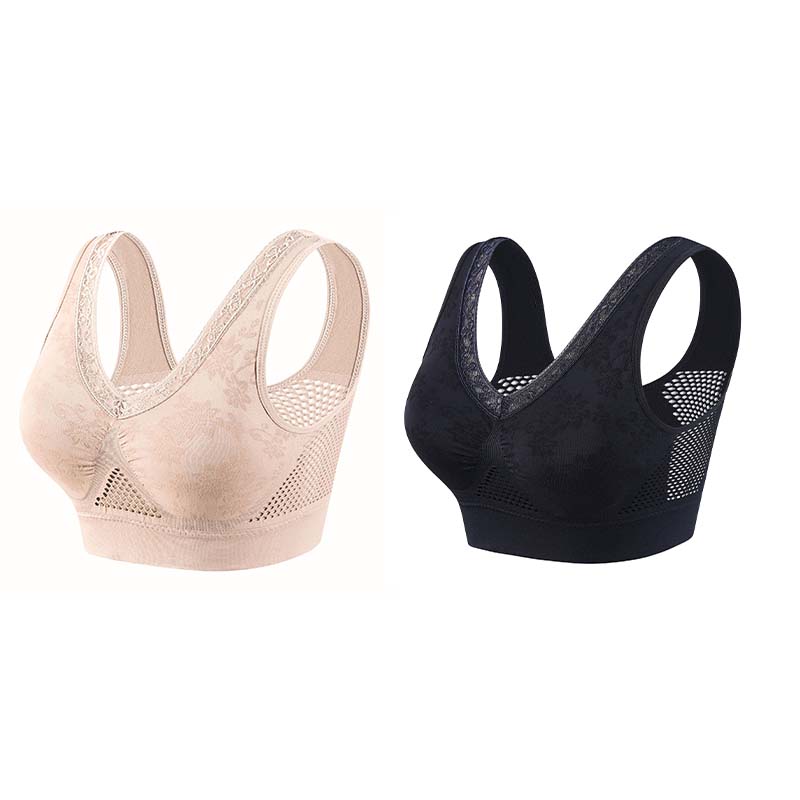 ✨ 1 + 3 gratis – Bezprzewodowy koronkowy biustonosz zapewniający wysokie wsparcie dla kobiet – Dostępny w magazynie, płatność przy odbiorze 💖👙