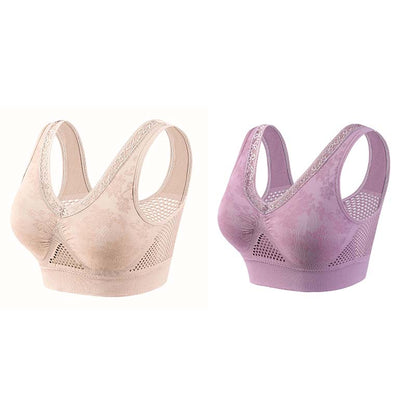 ✨ 1 + 3 gratis – Bezprzewodowy koronkowy biustonosz zapewniający wysokie wsparcie dla kobiet – Dostępny w magazynie, płatność przy odbiorze 💖👙