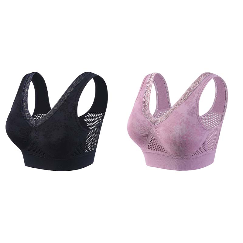 ✨ 1 + 3 gratis – Bezprzewodowy koronkowy biustonosz zapewniający wysokie wsparcie dla kobiet – Dostępny w magazynie, płatność przy odbiorze 💖👙