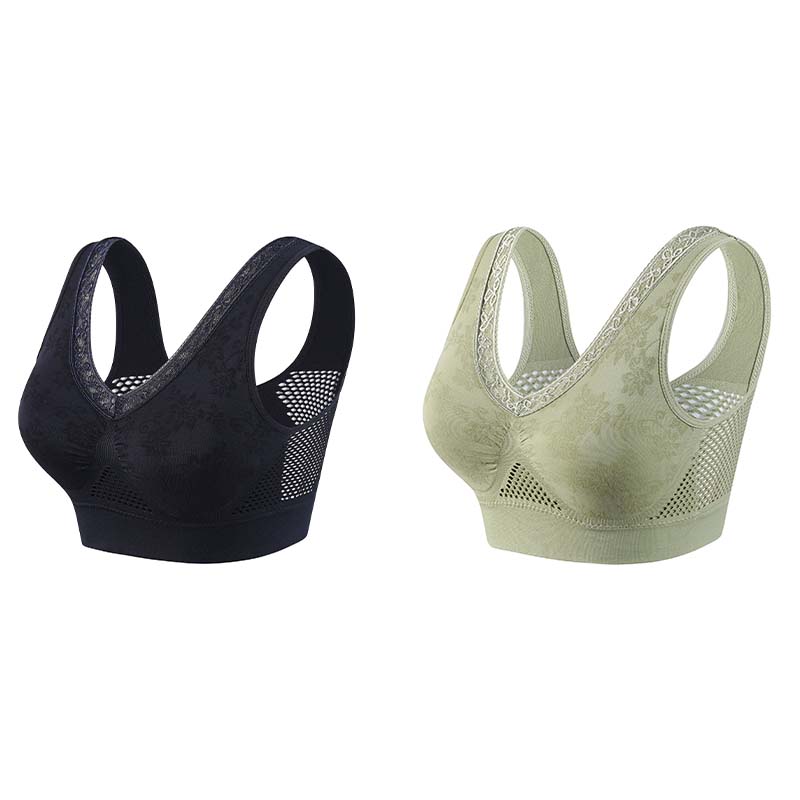 ✨ 1 + 3 gratis – Bezprzewodowy koronkowy biustonosz zapewniający wysokie wsparcie dla kobiet – Dostępny w magazynie, płatność przy odbiorze 💖👙