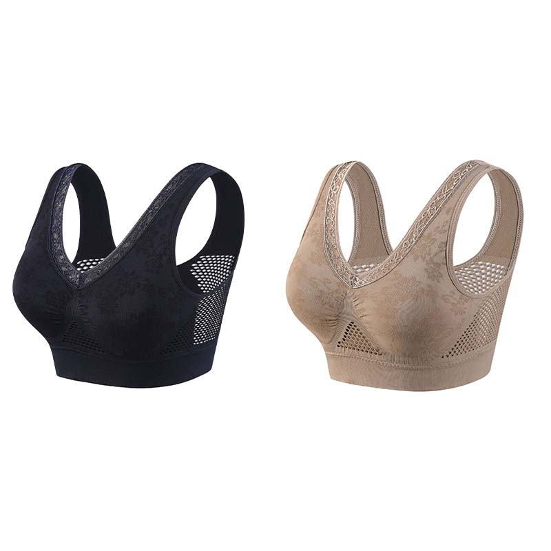 ✨ 1 + 3 gratis – Bezprzewodowy koronkowy biustonosz zapewniający wysokie wsparcie dla kobiet – Dostępny w magazynie, płatność przy odbiorze 💖👙