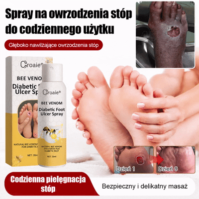Spray do pielęgnacji stóp