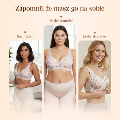 1+3 (łącznie 4 sztuki) Bezdrutowe, wygodne staniki typu braletka Push-Up dla kobiet, bezszwowe, do głębokiego dekoltu, na co dzień