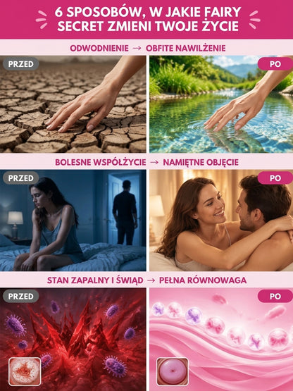 Sekretne serum odmładzające, które zatrzymuje upływ czasu – żel o działaniu musującym, nawilżającym i ujędrniającym, działający w ciągu 1 sekundy.