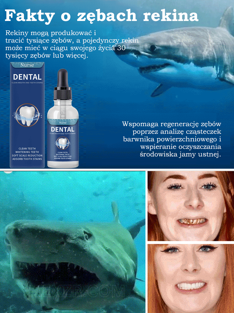 Krople do regeneracji zębów