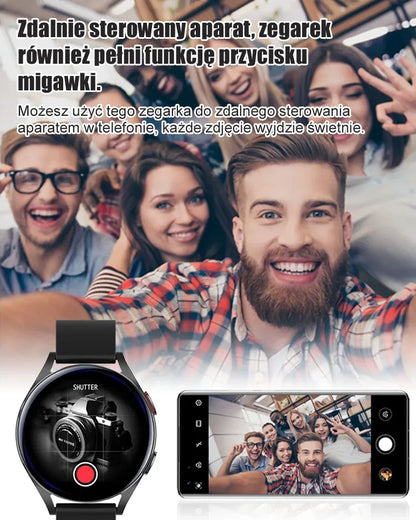 Zegarek sportowy D18 z monitorowaniem tętna i ciśnienia krwi