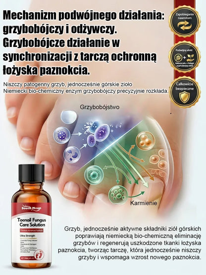 【Bezbolesna wymiana paznokci】Ziołowy łagodny płyn do naprawy paznokci dotkniętych grzybicą