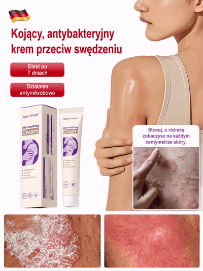 【Specjalizacja w leczeniu uporczywego zapalenia skóry】Kojący krem pielęgnacyjny do skóry
