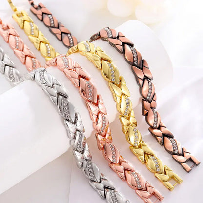✨ Eleganckie bransoletki magnetyczne dla kobiet – podpórka pod nadgarstek, modny design i regulowany rozmiar 🧲
