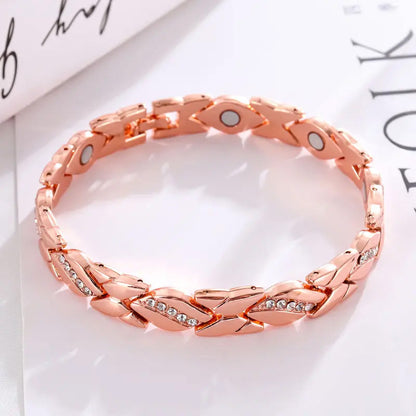 ✨ Eleganckie bransoletki magnetyczne dla kobiet – podpórka pod nadgarstek, modny design i regulowany rozmiar 🧲