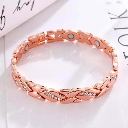 ✨ Eleganckie bransoletki magnetyczne dla kobiet – podpórka pod nadgarstek, modny design i regulowany rozmiar 🧲